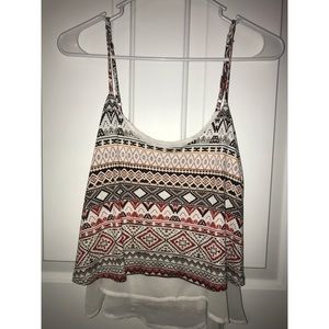 Tribal print tank top